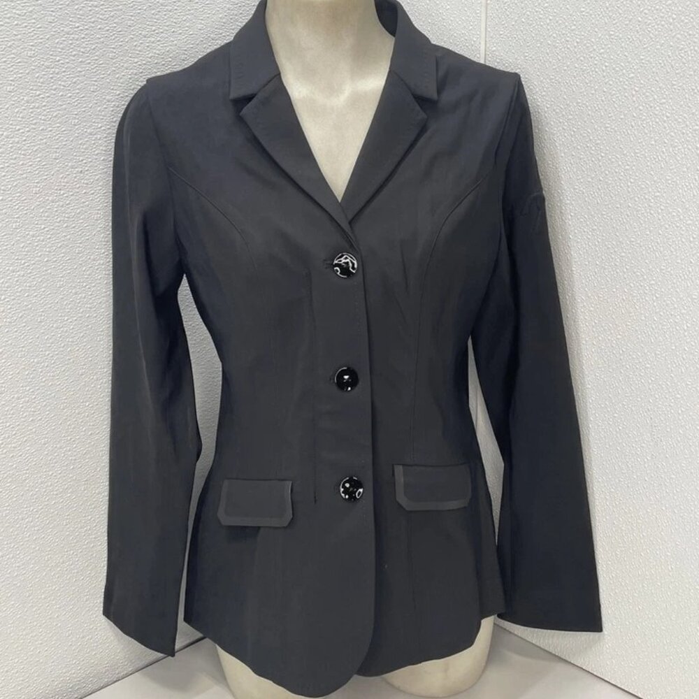 NEW PENELOPE Women's Equestrian Competition Jacket Size 40 | Black Show Coat